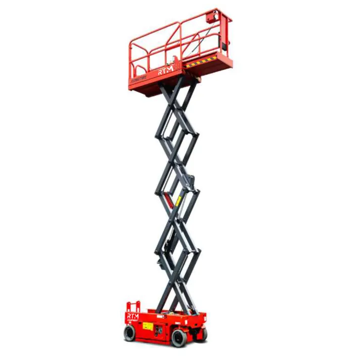 Plataforma Elevadora de Tijera RTM JS0607WE – Compacta y Segura - detalle de máquina